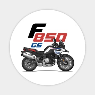 F850 GS - White Magnet